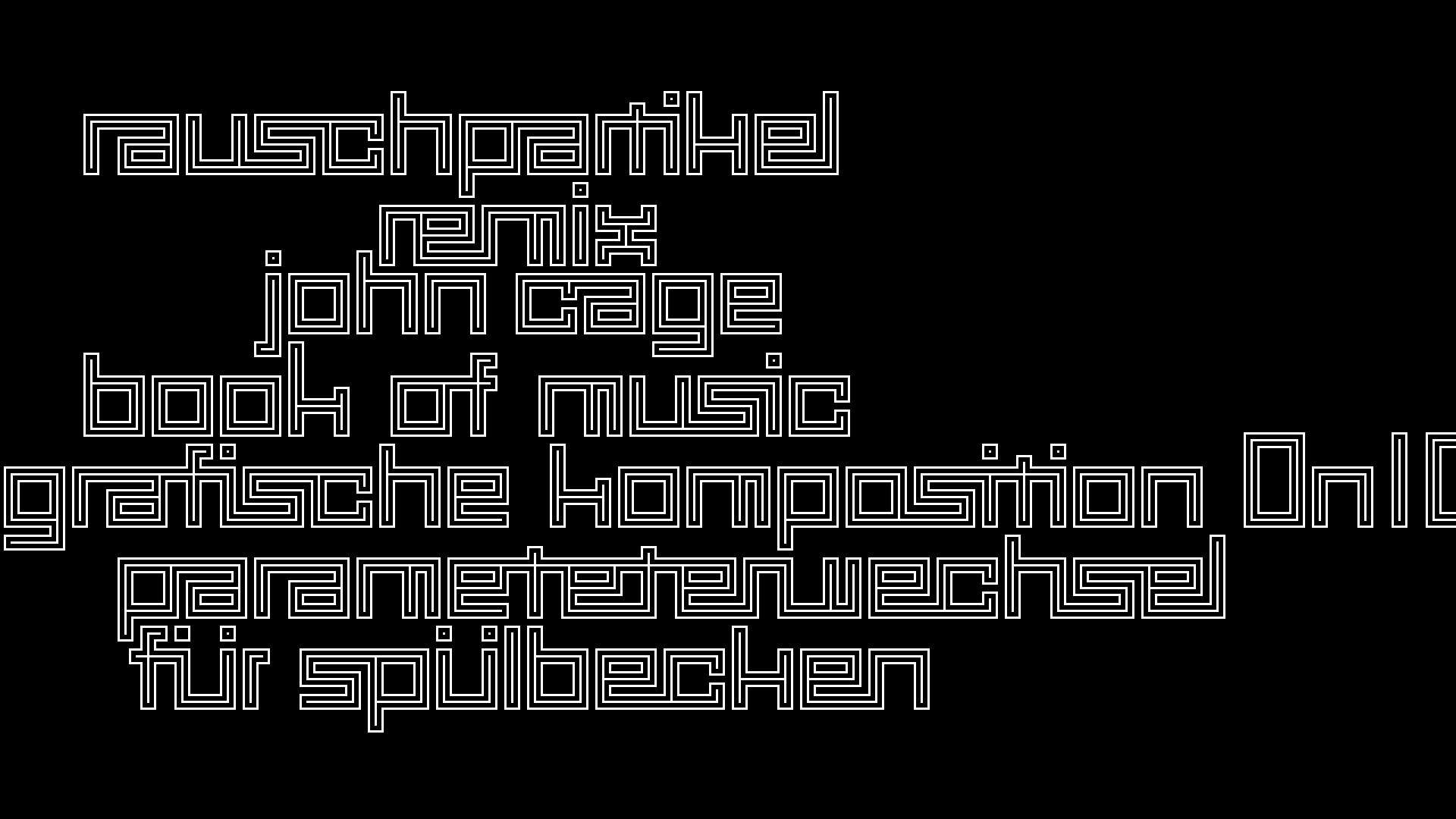 2021-02-02 Wasser in der Sple II, On-Off mit Parameterwechsel (Remix John Cage 'Book Of Music') (Komposition, Remix, Recording, Foto)